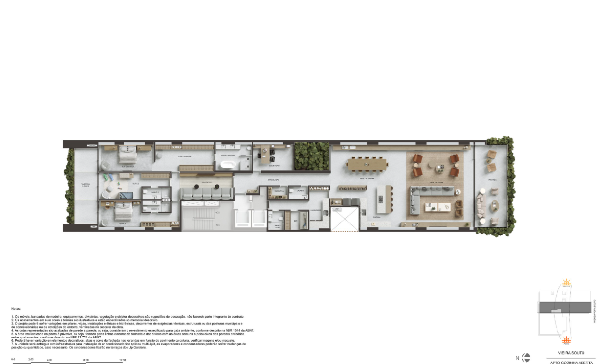 Apartamento à venda com 4 quartos, 3 suítes, 3 vagas e 422m² no Ipanema, Rio de Janeiro (RJ) — foto 9 de 15