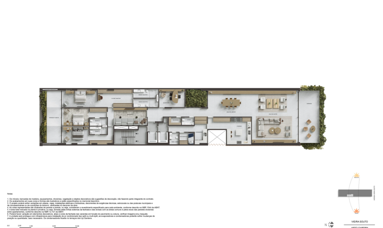 Apartamento à venda com 4 quartos, 3 suítes, 3 vagas e 422m² no Ipanema, Rio de Janeiro (RJ) — foto 10 de 15