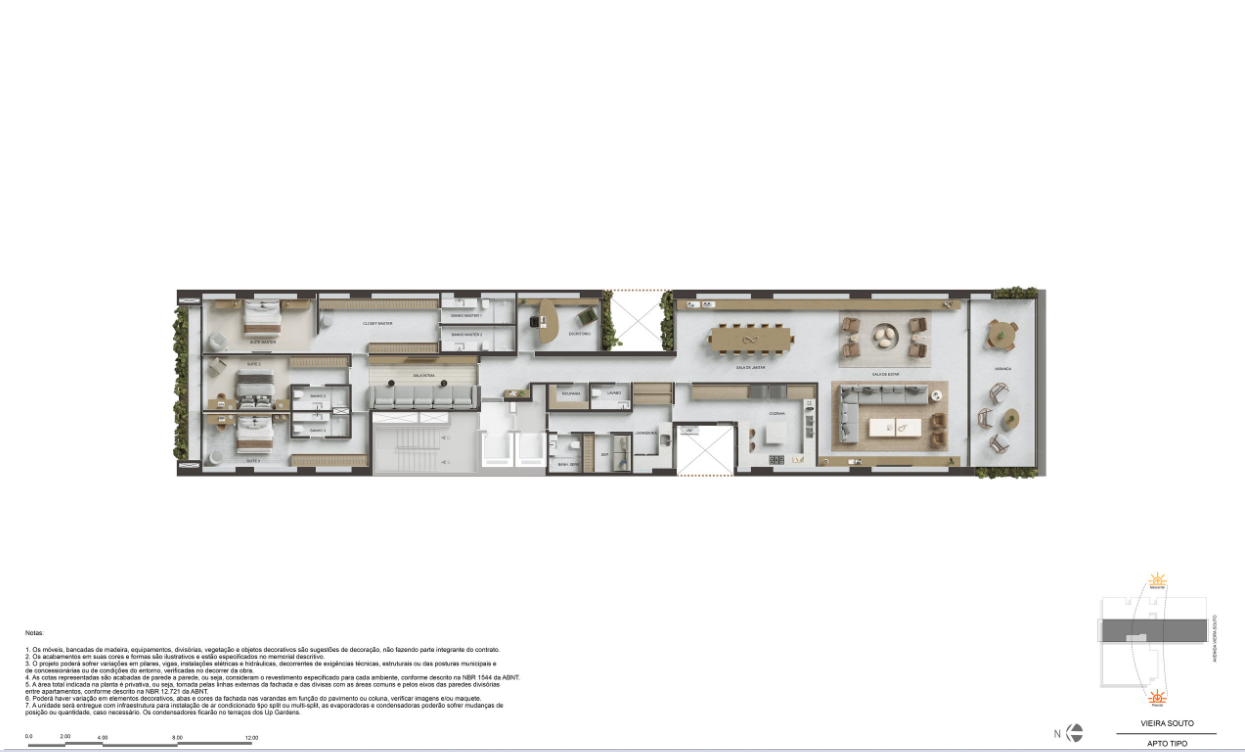 Apartamento à venda com 4 quartos, 3 suítes, 3 vagas e 422m² no Ipanema, Rio de Janeiro (RJ) — foto 11 de 15
