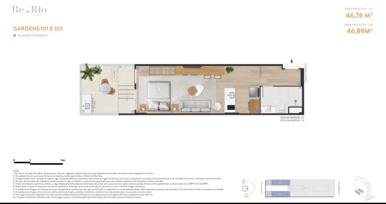 Studio à venda com 1 quarto, 1 suíte e 37m² no Ipanema, Rio de Janeiro (RJ) — foto 9 de 17