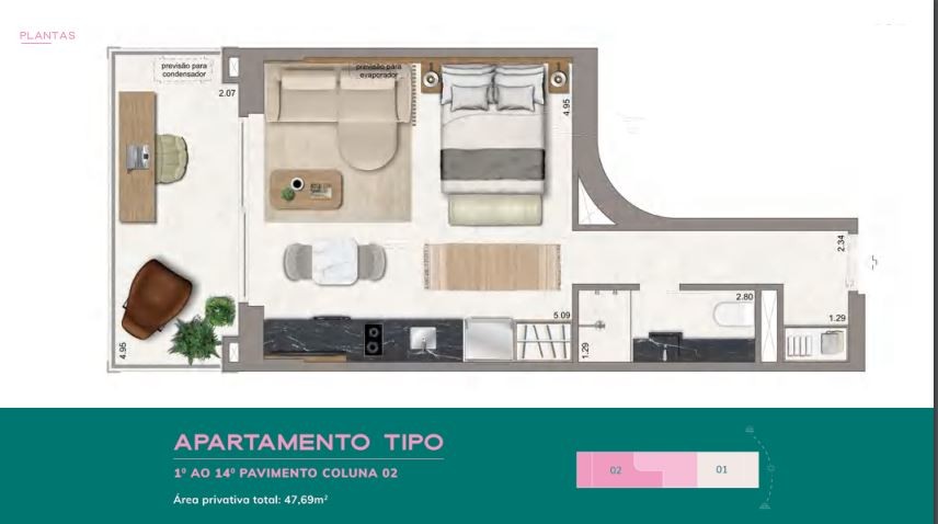 Studio à venda com 1 quarto e 45m² no Ipanema, Rio de Janeiro (RJ) — foto 26 de 27