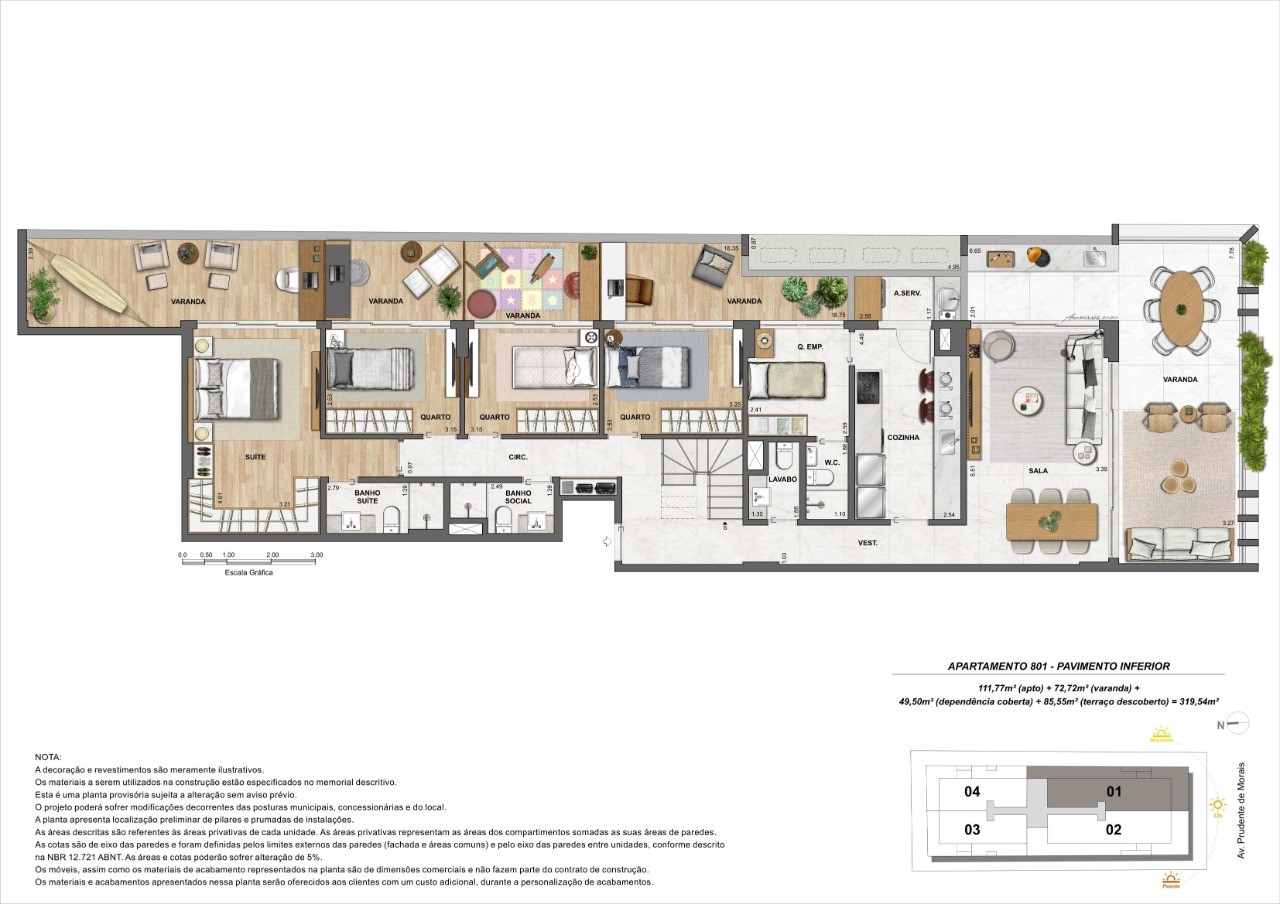 Apartamento à venda com 3 quartos, 1 suíte, 1 vaga e 125m² no Ipanema, Rio de Janeiro (RJ) — foto 25 de 30