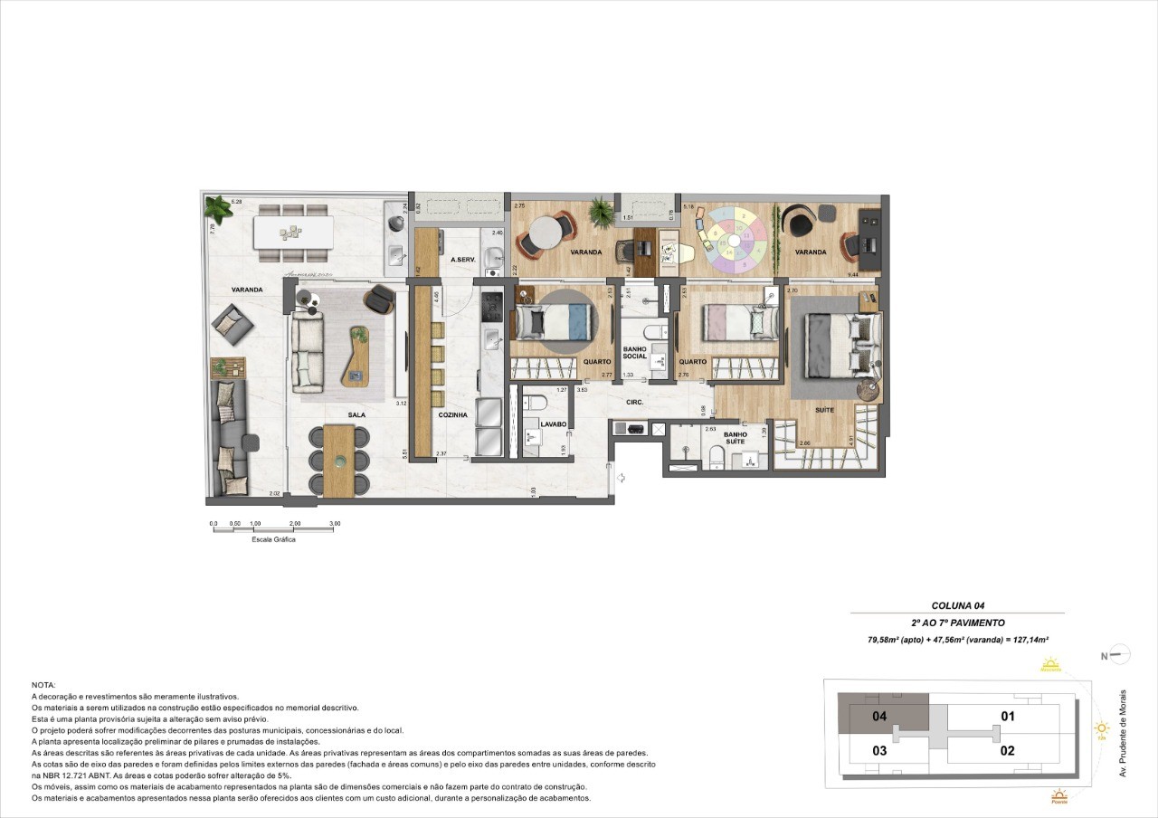 Apartamento à venda com 3 quartos, 1 suíte, 1 vaga e 125m² no Ipanema, Rio de Janeiro (RJ) — foto 23 de 30