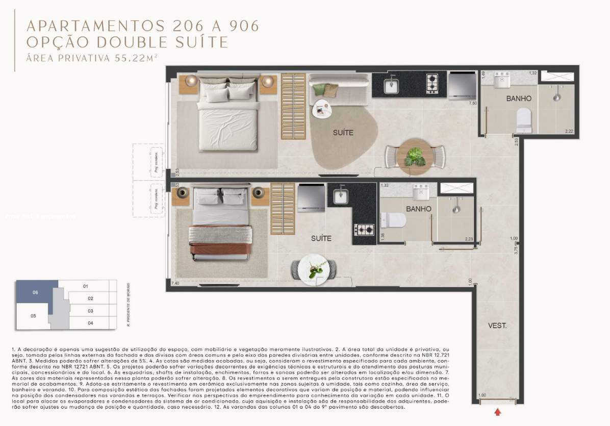 Apartamento à venda com 1 quarto, 1 suíte e 34m² no Ipanema, Rio de Janeiro (RJ) — foto 22 de 30