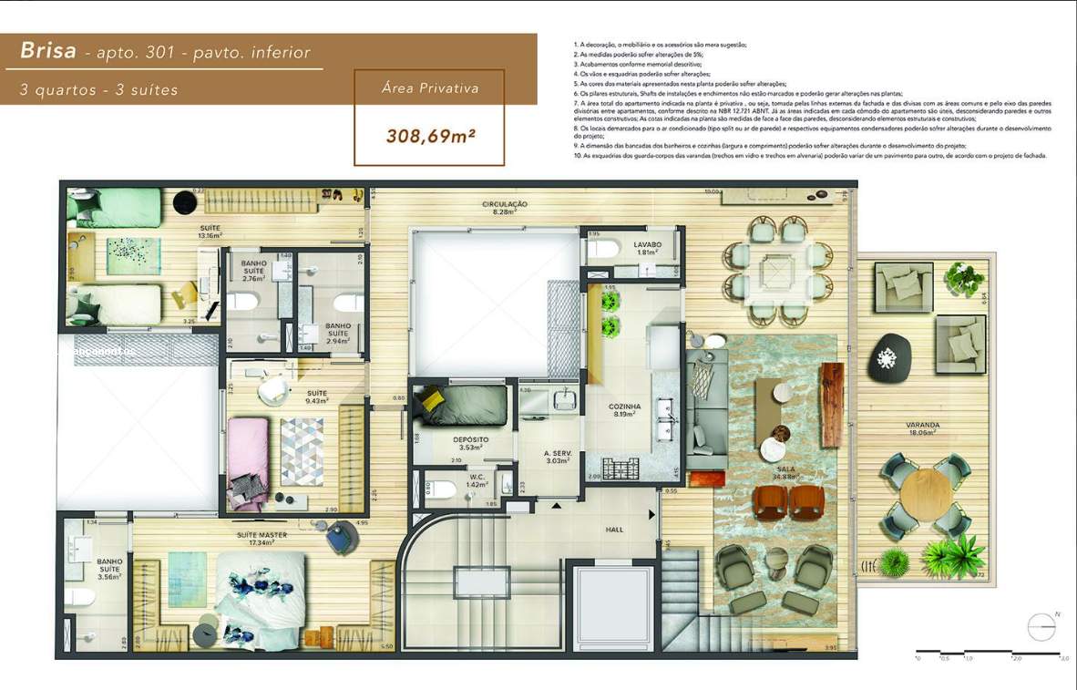 Apartamento à venda com 3 quartos, 2 suítes, 2 vagas e 147m² no Ipanema, Rio de Janeiro (RJ) — foto 23 de 28