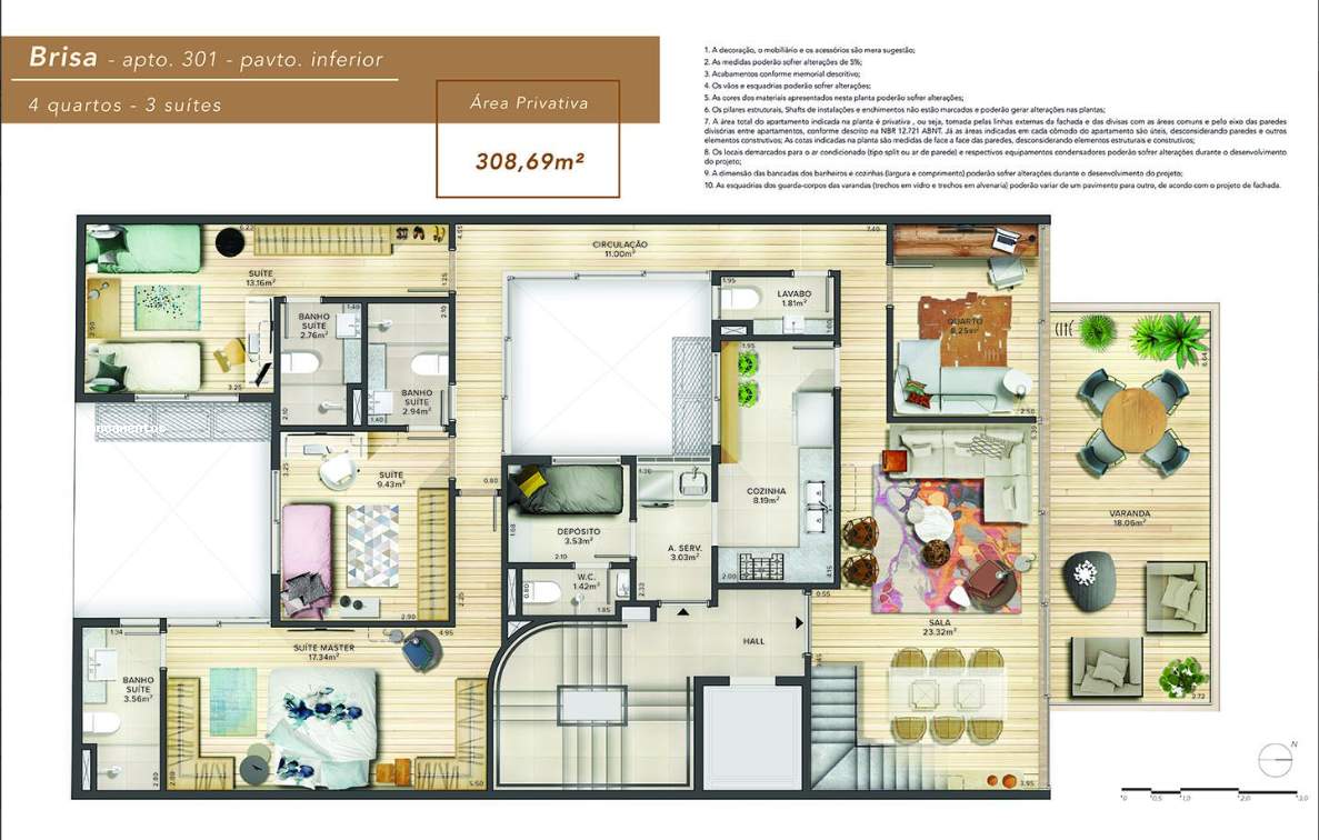 Apartamento à venda com 3 quartos, 2 suítes, 2 vagas e 147m² no Ipanema, Rio de Janeiro (RJ) — foto 27 de 28
