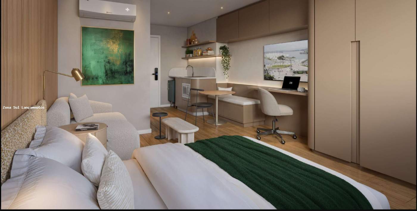 Studio à venda com 1 quarto, 1 banheiro e 24m² no Centro, Rio de Janeiro (RJ) — foto 2 de 5