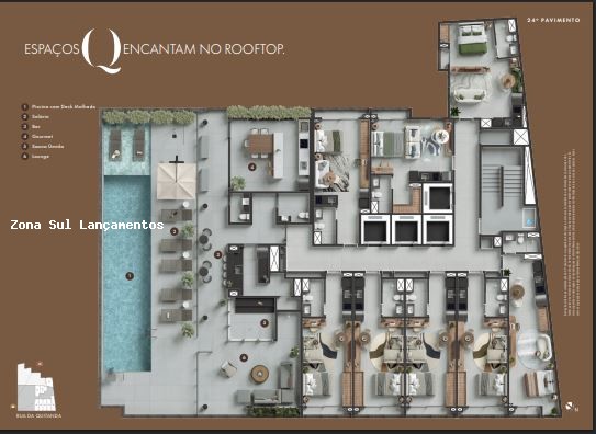 Studio à venda com 2 quartos, 2 suítes e 40m² no Centro, Rio de Janeiro (RJ) — foto 26 de 30